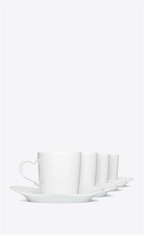 J.L Coquet coffee set in porcelain 